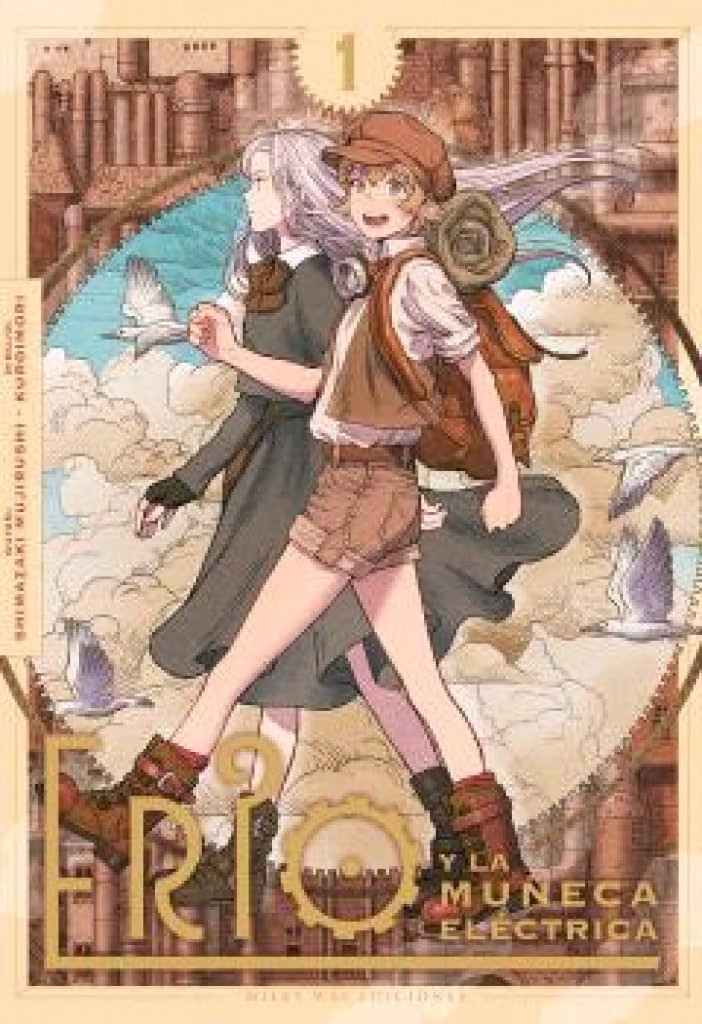 Portada de Erio y la muñeca eléctrica volumen 1